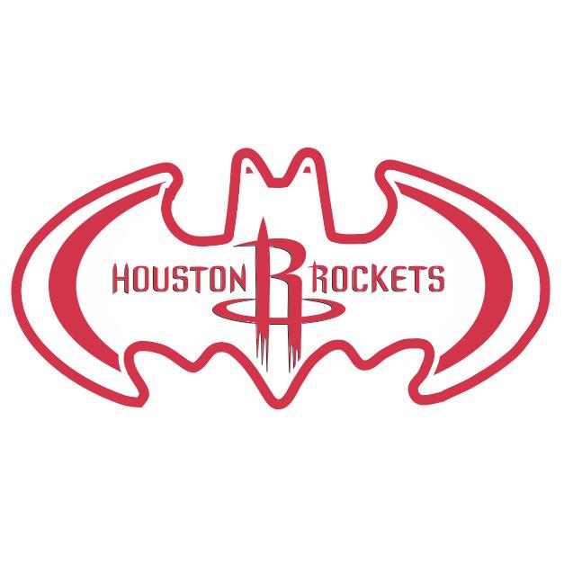 Houston Rockets Batman Logo DIY iron on transfer (heat transfer) Houston Rockets Batman Logo DIY iron on transfer (heat transfer)